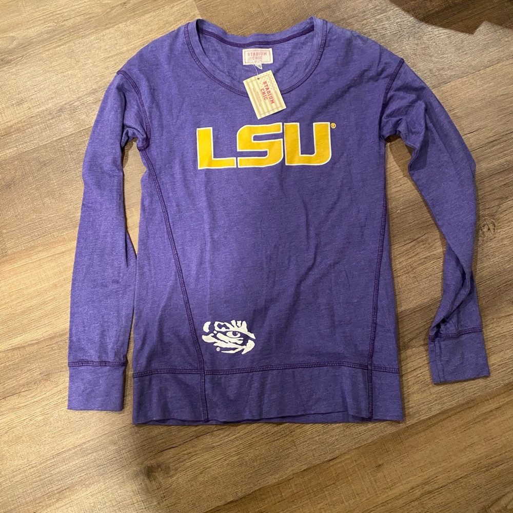Purple LSU long sleeve